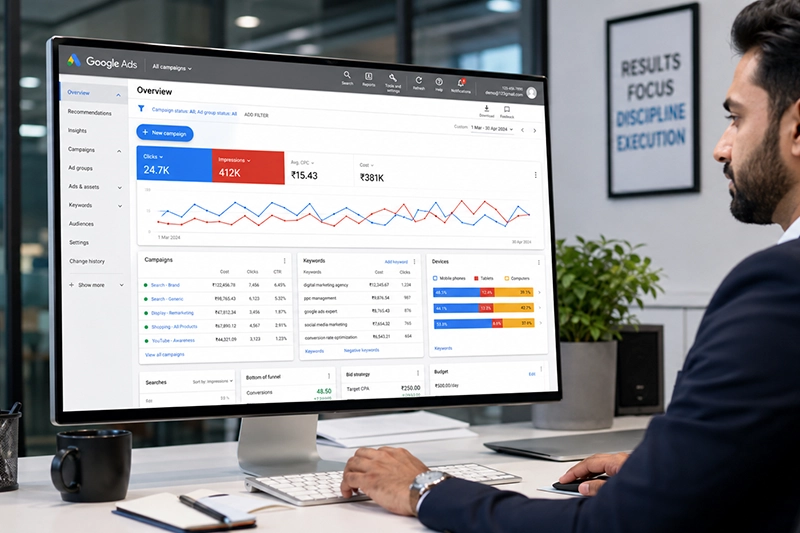 Google Ads agency in Delhi
