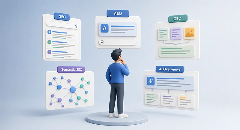 choosing an SEO expert adaptable to AI Overviews and semantic trends