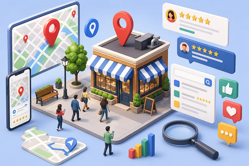 Small business SEO optimization for improving local search visibility